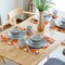 Fall Placemats 12×18 Inches Set of 4 Watercolor Pumpkin(Watercolor Pumpkin)